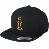 Keps Queen Chess Black Snapback - Iconic - Svart Snapback