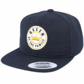 Kiddo Cap - Svart snapback Keps - Kids Queen Of The Family Black Snapback @ Hatstore