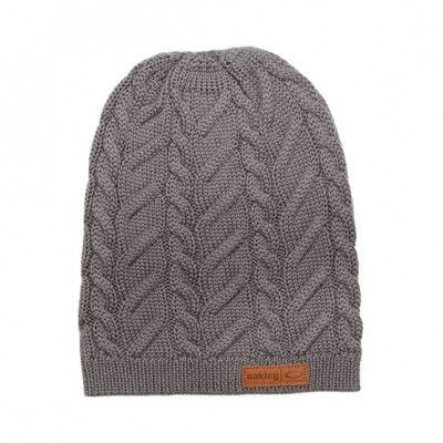 Oakley - Grå knit Beanie - Forest Queen Grigio Scuro Beanie @ Hatstore