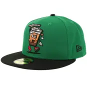 New Era - MiLB Grön fitted Keps - Reading Fightin Phils Milb Theme Ngt 59FIFTY Green/Black Fitted @ Hatstore