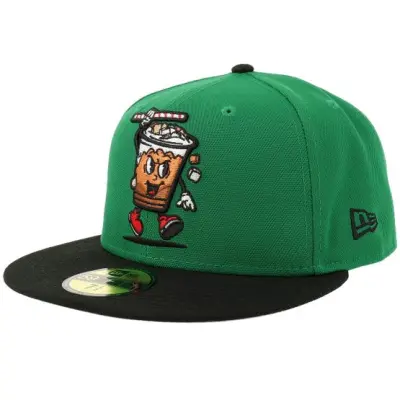 New Era - MiLB Grön fitted Keps - Reading Fightin Phils Milb Theme Ngt 59FIFTY Green/Black Fitted @ Hatstore