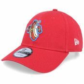 New Era - Röd adjustable Keps - Reading Fighting Phils Minor League 9FORTY Scarlet Red Adjustable @ Hatstore