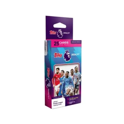 Topps - Svart Trading Cards - Flagship Premier League 2026/27 Eco Pack - 25 Cards @ Hatstore