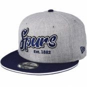 Keps Tottenham Hotspur 9Fifty Scrupt Heather Grey Snapback - New Era - Grå Snapback