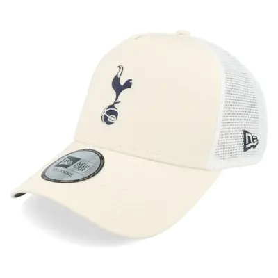 New Era - Football Beige trucker Keps - Tottenham Hotspur Seasonal Light Terracotta/Navy A-Frame Trucker @ Hatstore