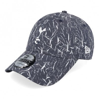 New Era - Football Blå adjustable Keps - Tottenham Hotspur Crinkle All Over Print 9FORTY Navy Adjustable @ Hatstore
