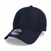 New Era - Football Blå adjustable Keps - Tottenham Hotspur Rubber Patch 9FORTY Navy Adjustable @ Hatstore