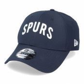 New Era - Football Blå adjustable Keps - Tottenham Hotspur Wordmark 9Forty Navy/White Adjustable @ Hatstore