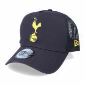 New Era - Football Blå trucker Keps - Tottenham Hotspur Cockerel 9Forty A-Frame Navy/Gold Trucker @ Hatstore