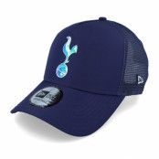 New Era - Football Blå trucker Keps - Tottenham Hotspur Iridescent Royal A-Frame Trucker @ Hatstore