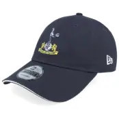 New Era - Football Blå unconstructed Keps - Tottenham Hotspur Retro 9TWENTY Navy Dad Cap @ Hatstore