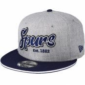 New Era - Football Grå snapback Keps - Tottenham Hotspur 9Fifty Scrupt Heather Grey Snapback @ Hatstore