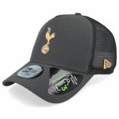 New Era - Football Grå trucker Keps - Tottenham Hotspur Seasonal Pop Graphite/Black A-frame Trucker @ Hatstore