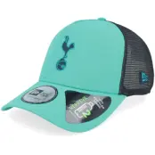 New Era - Football Grön trucker Keps - Tottenham Hotspur Seasonal Teal/Black A-frame Trucker @ Hatstore