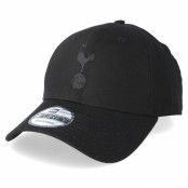 New Era - Football Svart adjustable Keps - Tottenham Hotspur 9Forty Bob Silicone Logo Black Adjustable @ Hatstore