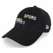 New Era - Football Svart adjustable Keps - Tottenham Hotspur Triple Wordmark 9FORTY Black Adjustable @ Hatstore