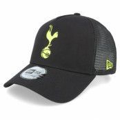 New Era - Football Svart trucker Keps - Tottenham Hotspur Seasonal Pop A-Frame Black/Cyber Green Trucker @ Hatstore