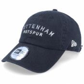 New Era - Football Svart unconstructed Keps - Tottenham Hotspur Colour Pop Casual Classic Black Dad Cap @ Hatstore