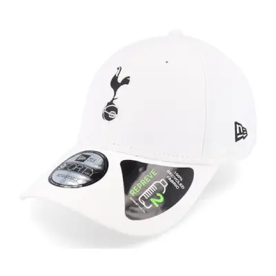 New Era - Football Vit adjustable Keps - Tottenham Hotspur Repreve 9FORTY White/Black Adjustable @ Hatstore