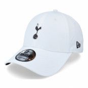 New Era - Football Vit adjustable Keps - Tottenham Hotspur Rubber Patch 9FORTY White Adjustable @ Hatstore