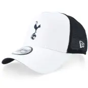 New Era - Football Vit trucker Keps - Tottenham Hotspur Pattern Knit White/Black A-Frame Trucker @ Hatstore