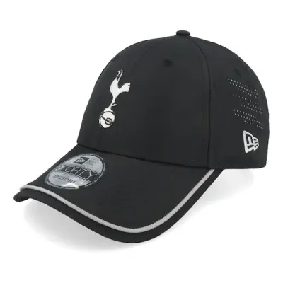 New Era - Svart adjustable Keps - Tottenham Hotspur Sport Perforated 9FORTY Black Adjustable @ Hatstore