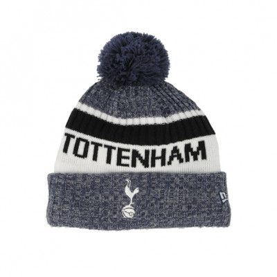 New Era - Football Blå pom Beanie - Tottenham Hotspur Fall 19 Jake Knit Navy/White Pom @ Hatstore