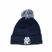 New Era - Football Blå pom Beanie - Tottenham Hotspur Fc Monogram Knit Tothot Navy/White Pom @ Hatstore