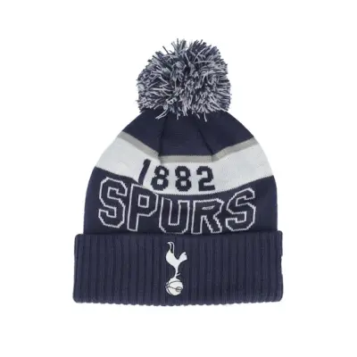 New Era - Football Blå pom Beanie - Tottenham Hotspur Sport Beanie Navy/White Pom @ Hatstore