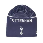 New Era - Football Blå traditionalbeanie Beanie - Tottenham Hotspur Engineered Skull Whitegrain Navy Beanie @ Hatstore