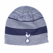 New Era - Football Blå traditionalbeanie Beanie - Tottenham Hotspur Fc Reversible Stripe Knit White/Navy Beanie @ Hatstore