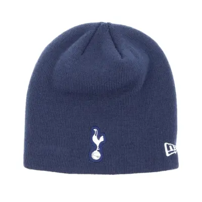New Era - Football Blå traditionalbeanie Beanie - Tottenham Hotspur Skull Essential Navy Beanie @ Hatstore