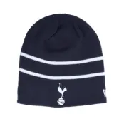 New Era - Football Blå traditionalbeanie Beanie - Tottenham Hotspur Stripe Skull Knit Navy Beanie @ Hatstore