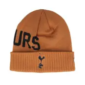 New Era - Football Brun cuff Beanie - Tottenham Hotspur Wordmark Brown Cuff @ Hatstore