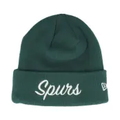 New Era - Football Grön cuff Beanie - Tottenham Hotspur Seasonal Script Dark Green Beanie @ Hatstore