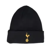 New Era - Football Svart cuff Beanie - Tottenham Hotspur Seasonal Beanie Black Cuff @ Hatstore