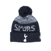 New Era - Football Svart pom Beanie - Tottenham Hotspur Fleck Bobble Black/Grey Pom @ Hatstore