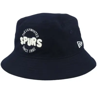 New Era - Football Blå bucket Hatt - Tottenham Hotspur Boucle Navy Bucket Bucket @ Hatstore
