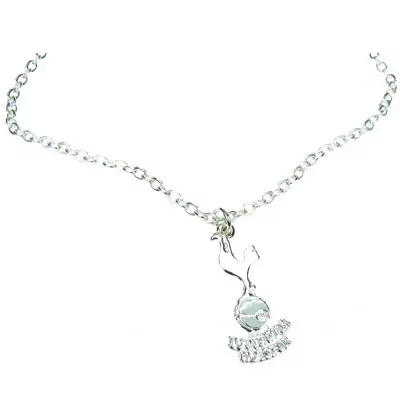 Tottenham Hotspur kedja och smycke silverplaterat Crest