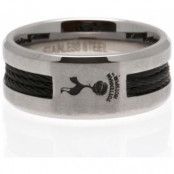 Tottenham Hotspur Ring Svart/Silver Medium