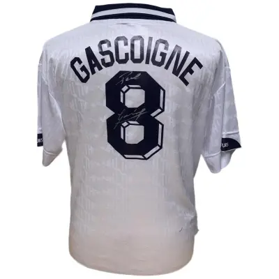 Tottenham Hotspur Signerad Fotbollströja Gascoigne