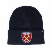 47 Brand - Football Blå cuff Beanie - West Ham United Prize Fight Navy Cuff @ Hatstore