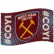 West Ham United FC Flagga COYI