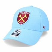 47 Brand - Football Blå adjustable Keps - West Ham Mvp Columbia Blue Adjustable @ Hatstore