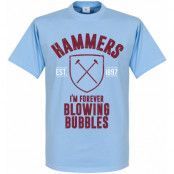 West Ham T-shirt West Ham Established Ljusblå XL
