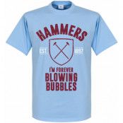 West Ham T-shirt West Ham Established Ljusblå XS