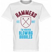 West Ham T-shirt West Ham Established Vit 5XL