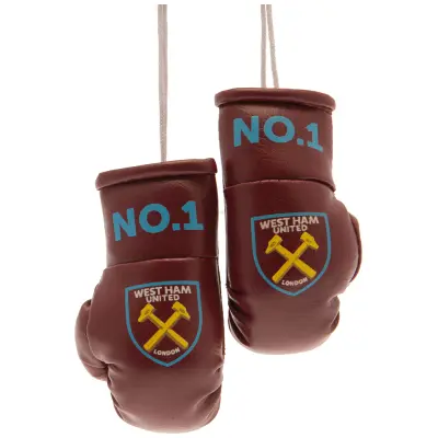 West Ham United Boxningshandskar Mini