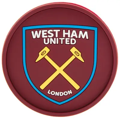 West Ham United Drinkunderlägg i Silikon