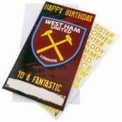 West Ham United Födelsedagskort Personalised